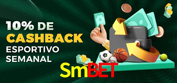 10% de bônus de cashback na Smbet