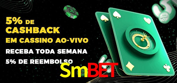 Promoções do cassino ao Vivo Smbet